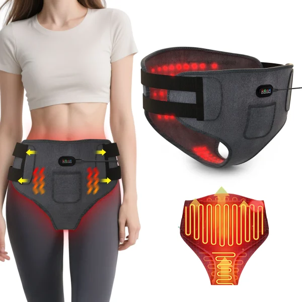 Red Light Therapy Device for Stomach Period Pain Relief