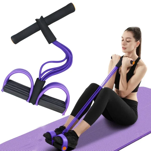 6-Tube Resistance Band Multi Function Tension Rope