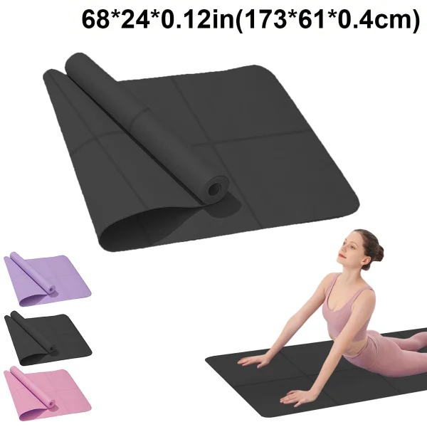 Comfortable foam 4mm thick yoga mat