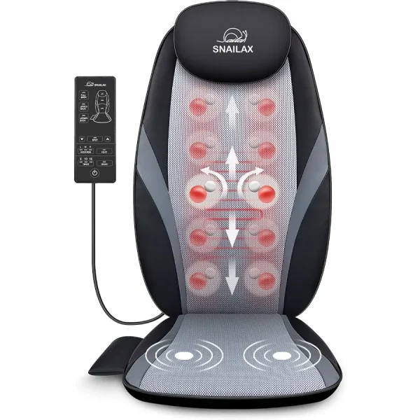 Shiatsu Back Massager with Heat for Office and Home Use